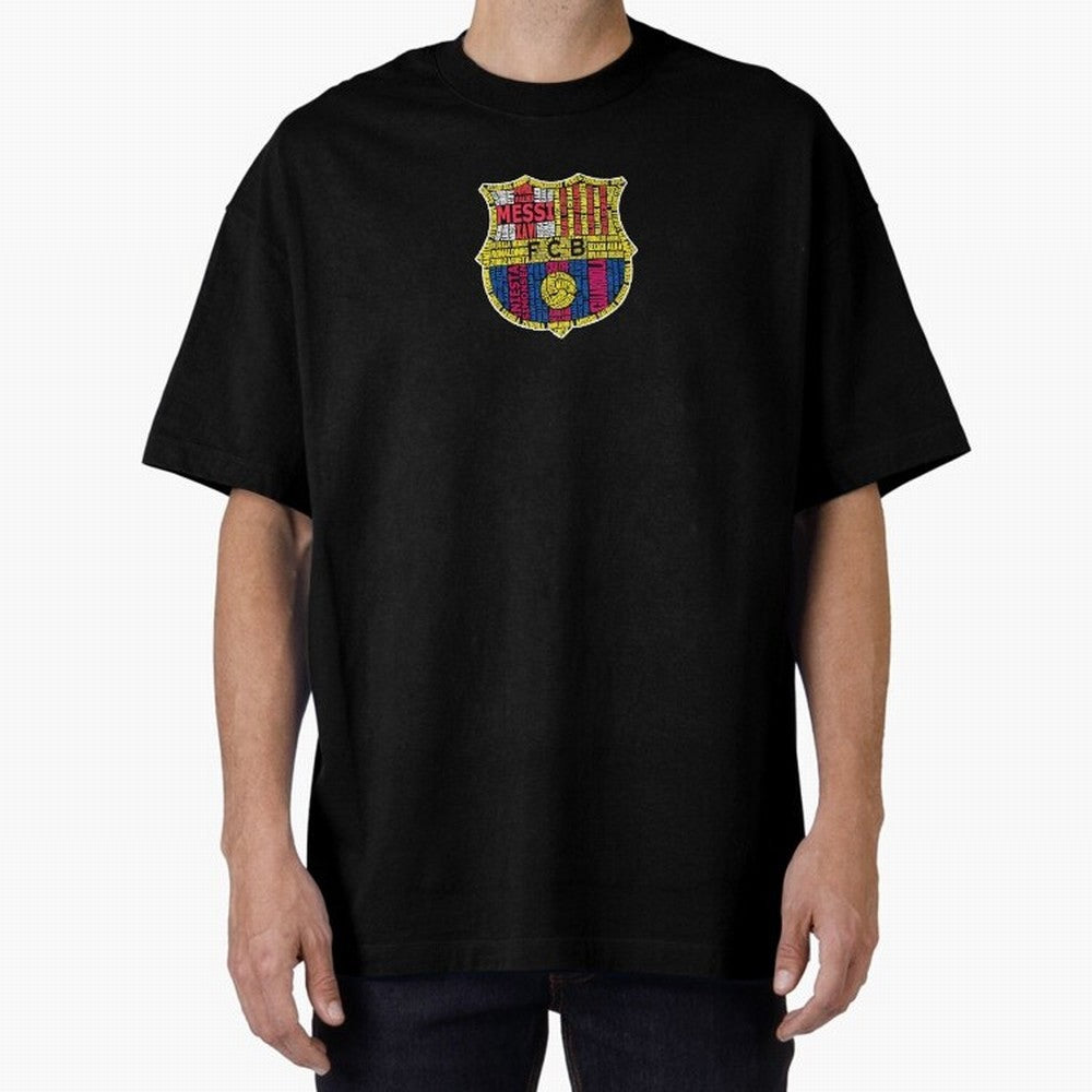 BAR-CE-LON-A Logo FC Merchandise Classic T-Shirt Feel Match Day Hype around FIFA World Cup 2026, Haaland, Argentina, Football Festival Excitement, Trophy Ambitions, Country Rivalries and Star Player Buzz; Perfect for Supporters Who Want Bold