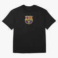 BAR-CE-LON-A Logo FC Merchandise Classic T-Shirt Feel Match Day Hype around FIFA World Cup 2026, Haaland, Argentina, Football Festival Excitement, Trophy Ambitions, Country Rivalries and Star Player Buzz; Perfect for Supporters Who Want Bold