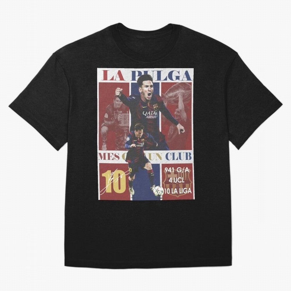 Lionel Messi 2015 Barcelona Poster- Iconic La Liga Hero Art Print Classic T-Shirt Bring Match Day Fire to Match Day Hype around FIFA World Cup 2026 USA Canada Mexico, Cristiano Ronaldo, Haaland and CR7, Brazil, Football Passion, Legendary
