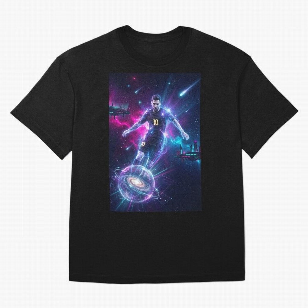 Lionel Messi The Eternal GOAT Of Another Galaxy - (Version 4) Active T-Shirt Support Iconic Players in Global Football Passion for FIFA World Cup 2026 Group Stage, Capturing CR7 and Messi, Spain and Netherlands, Football Passion, Legendary