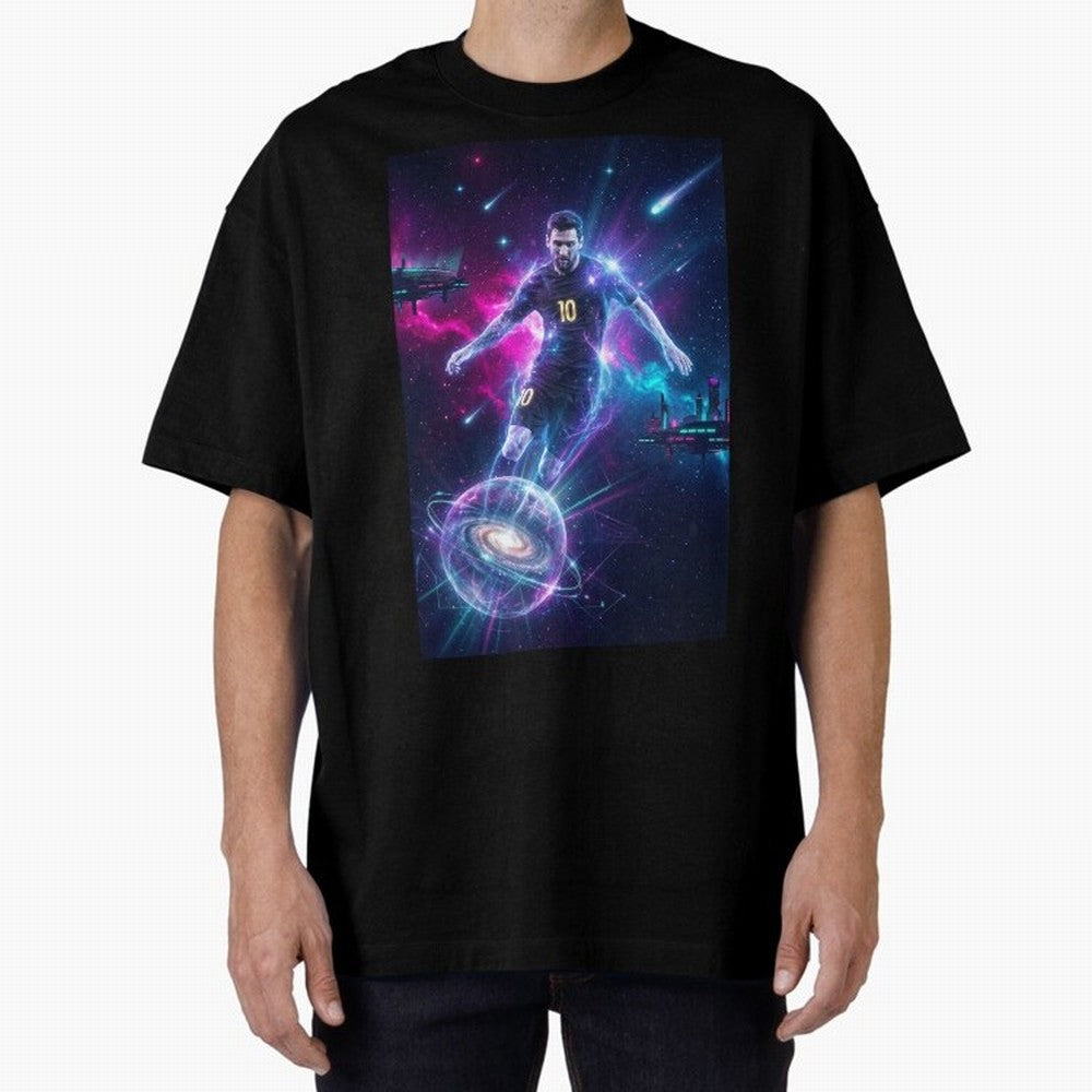 Lionel Messi The Eternal GOAT Of Another Galaxy - (Version 4) Active T-Shirt Support Iconic Players in Global Football Passion for FIFA World Cup 2026 Group Stage, Capturing CR7 and Messi, Spain and Netherlands, Football Passion, Legendary