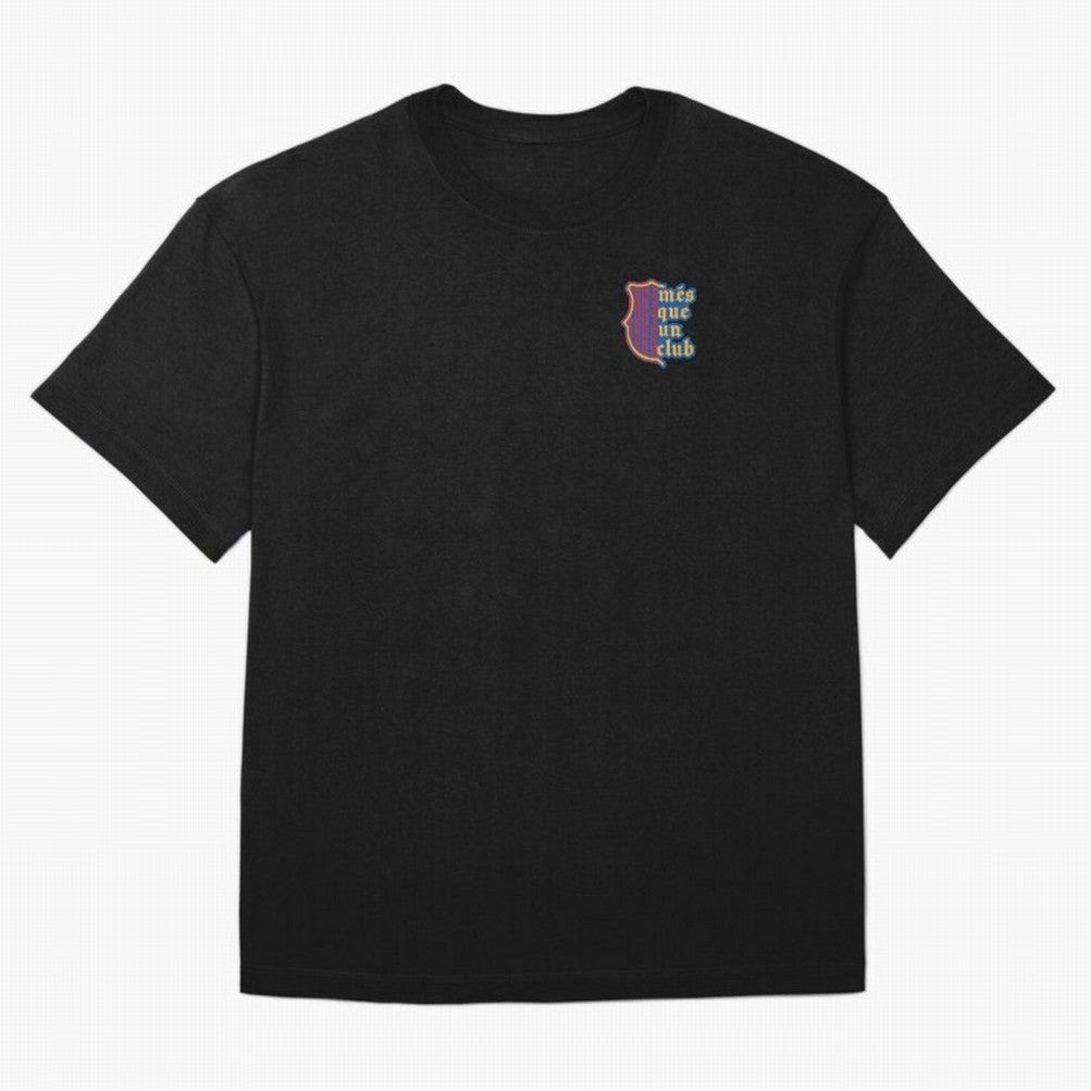 Barca Mes Que Un Club Badge Classic T-Shirt Follow the Final Road of FIFA World Cup 2026 USA Canada Mexico Connected to Cristiano Ronaldo, Haaland and CR7, France and Portugal Energy, Classic Soccer Heritage, Championship Pressure, Fan Loyalty and