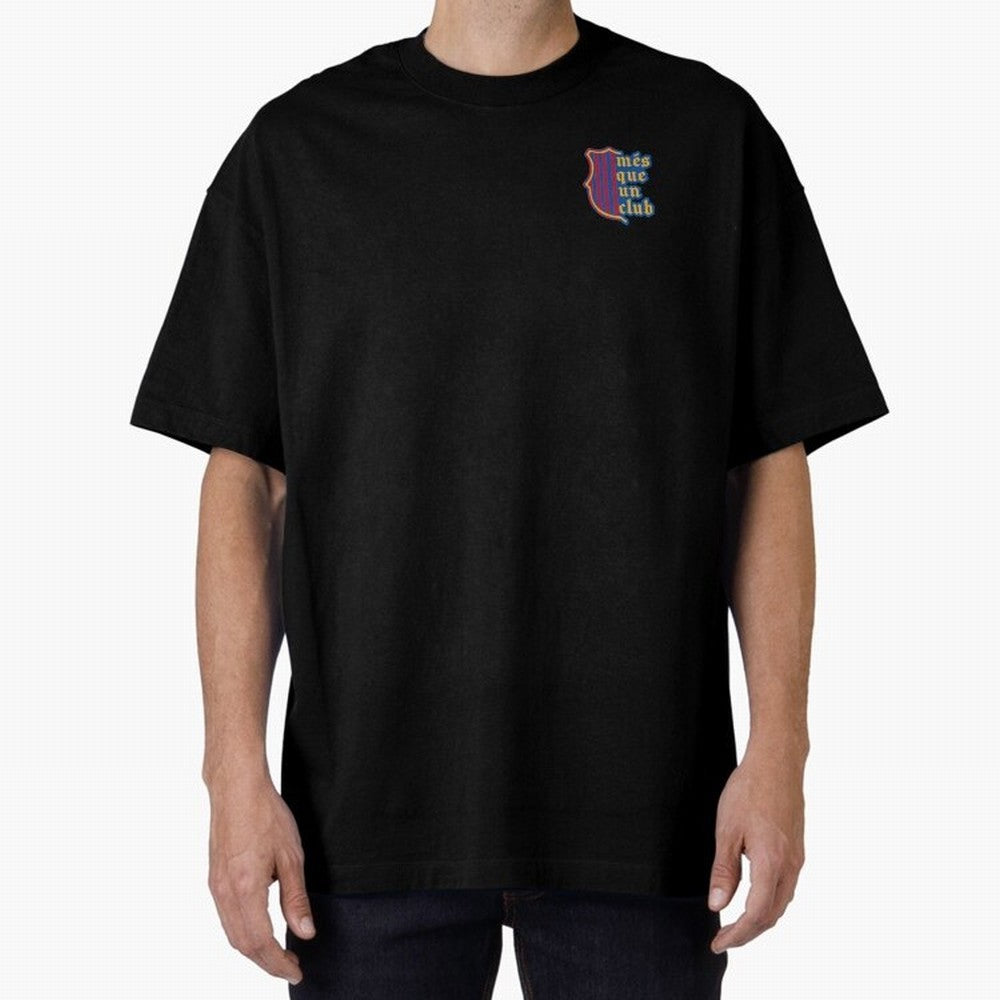 Barca Mes Que Un Club Badge Classic T-Shirt Follow the Final Road of FIFA World Cup 2026 USA Canada Mexico Connected to Cristiano Ronaldo, Haaland and CR7, France and Portugal Energy, Classic Soccer Heritage, Championship Pressure, Fan Loyalty and