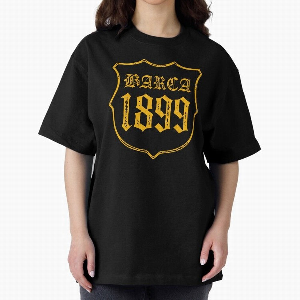 Barca 1899 Badge Classic T-Shirt Make Memories around FIFA World Cup 2026 USA Canada Mexico Capturing Messi, Neymar and Mbappe, Argentina, France and Brazil Energy, Global Supporter Spirit, Legendary Goals, National Colors and Tournament