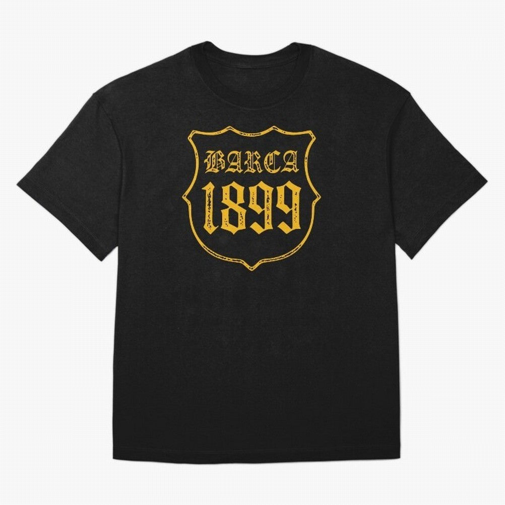Barca 1899 Badge Classic T-Shirt Make Memories around FIFA World Cup 2026 USA Canada Mexico Capturing Messi, Neymar and Mbappe, Argentina, France and Brazil Energy, Global Supporter Spirit, Legendary Goals, National Colors and Tournament