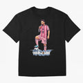 Messi Drawing Style Drinking Mate ¨C The Goat Design - Inter Miami Classic T-Shirt Support Match Day Hype around FIFA World Cup 2026 USA Canada Mexico, Neymar, Haaland and Cristiano Ronaldo, Brazil, Portugal and Argentina, Worldwide Fan Energy,