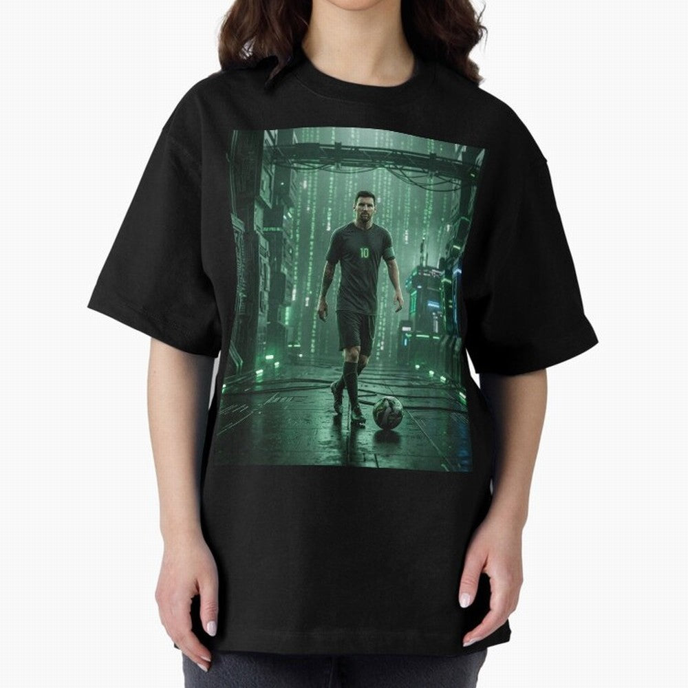 The Legend Lionel Messi Inside The Matrix Realm Classic T-Shirt Celebrate Rivalries and Pride in Global Football Passion for FIFA World Cup 2026, Filled with Messi, CR7 and Mbappe, England, France and Netherlands, Tournament Hype, Historic