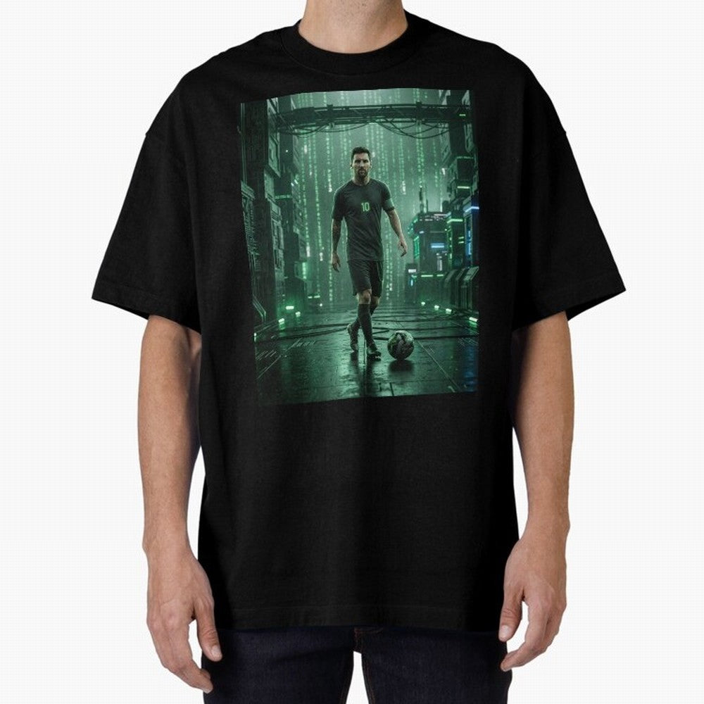 The Legend Lionel Messi Inside The Matrix Realm Classic T-Shirt Celebrate Rivalries and Pride in Global Football Passion for FIFA World Cup 2026, Filled with Messi, CR7 and Mbappe, England, France and Netherlands, Tournament Hype, Historic