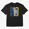Lionel Messi Leo Messi Argentina Football Goat Essential T-Shirt Build FIFA World Cup 2026 Highlighting Haaland, France Energy, Sports Nostalgia, International Competition, Famous Players and Unforgettable Victories; Ideal for Passionate Fans Who