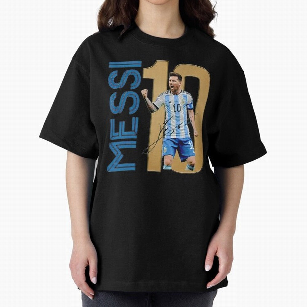Lionel Messi Leo Messi Argentina Football Goat Essential T-Shirt Build FIFA World Cup 2026 Highlighting Haaland, France Energy, Sports Nostalgia, International Competition, Famous Players and Unforgettable Victories; Ideal for Passionate Fans Who