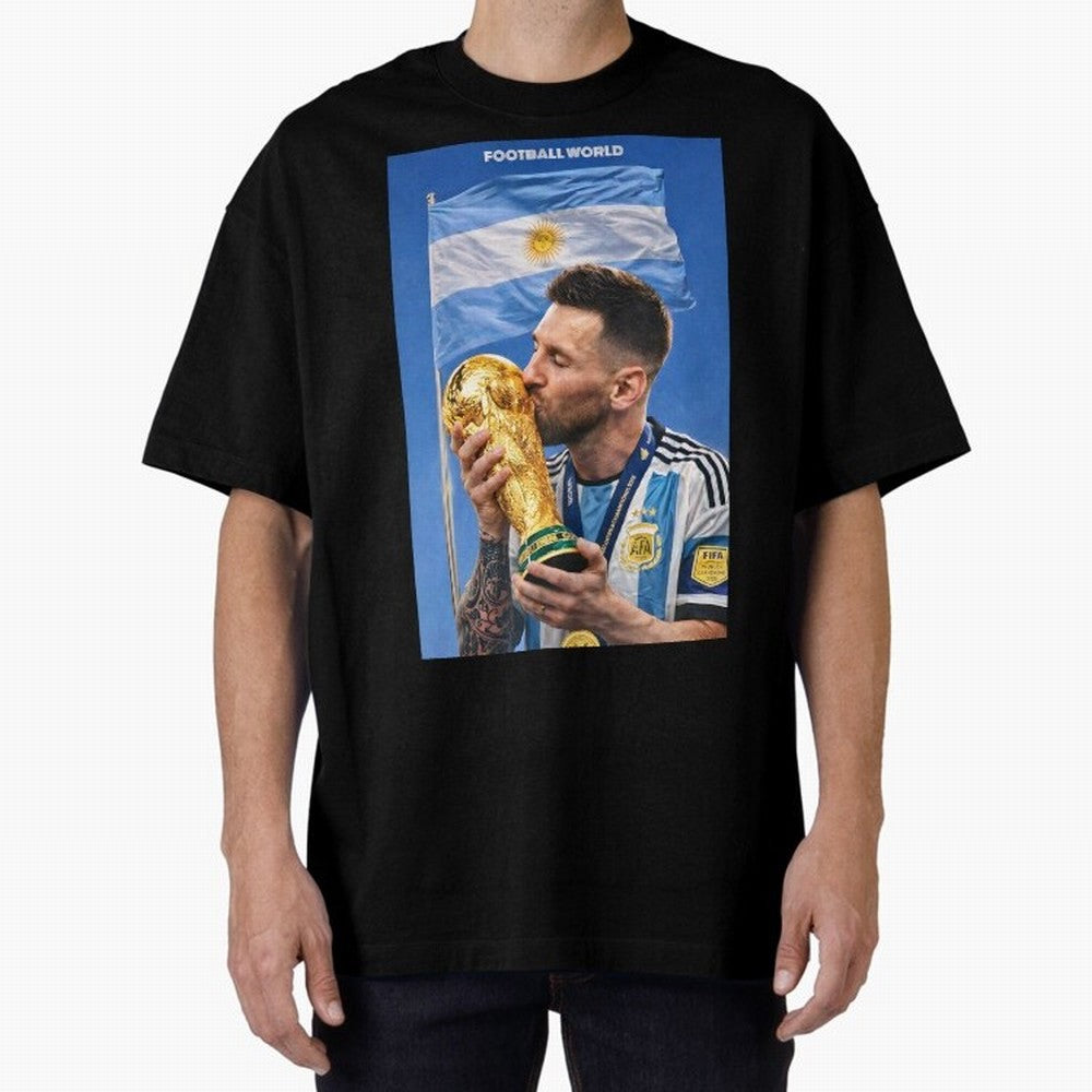 The GOAT¡¯s Glory Classic T-Shirt Celebrate Football Heritage in the FIFA World Cup 2026 Group Stage Journey through CR7 and Messi Highlights, Argentina and Brazil Pride, Vintage Soccer Flavor, Modern Football Stars, National Flags and Final Night