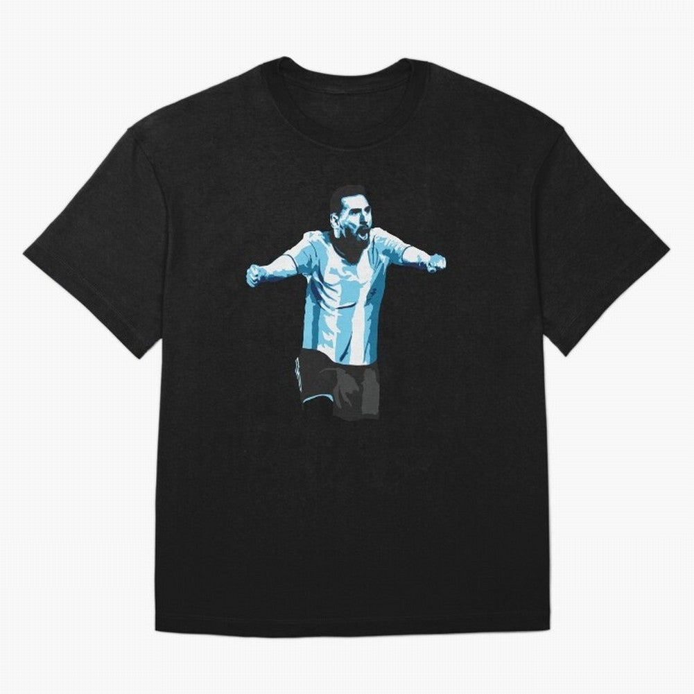 Messi Essential T-Shirt Capture FIFA World Cup 2026 Group Stage Connected to Neymar, Argentina, France and Brazil Energy, Worldwide Fan Energy, Dramatic Goals, Stadium Lights and Championship Celebrations; Ideal for Passionate Fans Who Love