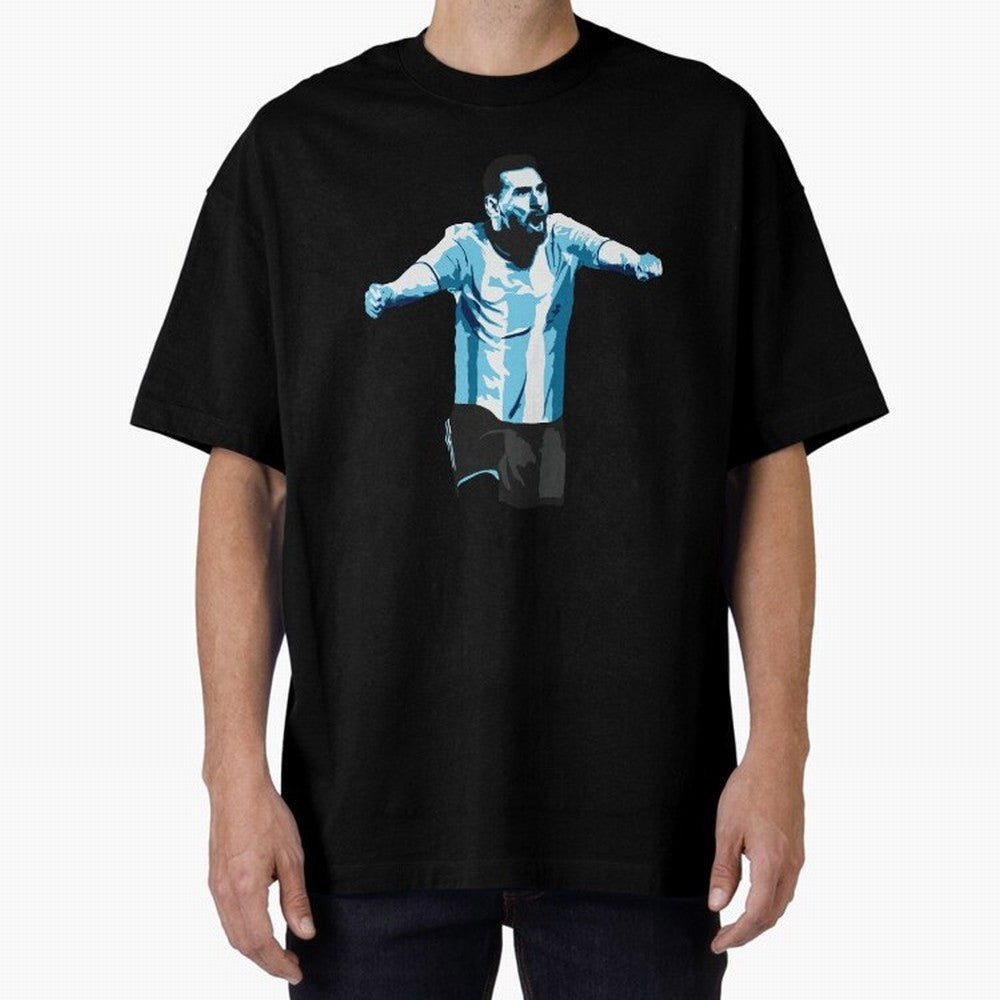 Messi Essential T-Shirt Capture FIFA World Cup 2026 Group Stage Connected to Neymar, Argentina, France and Brazil Energy, Worldwide Fan Energy, Dramatic Goals, Stadium Lights and Championship Celebrations; Ideal for Passionate Fans Who Love