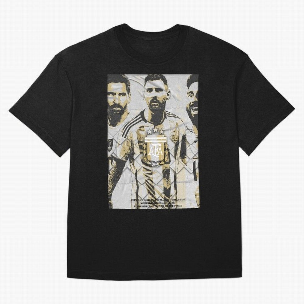 Messi AFA World Cup Champion Art Classic T-Shirt Support Your Favorite Stars during FIFA World Cup 2026 USA Canada Mexico Built around Neymar, France and Portugal Energy, Global Supporter Spirit, Legendary Goals, National Colors and Tournament