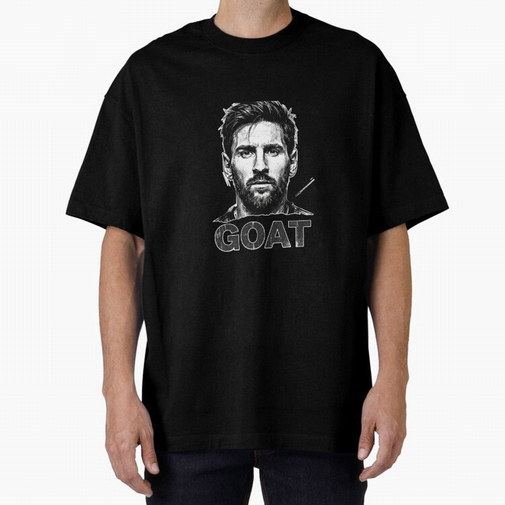The G.O.A.T. ¨C Lionel Messi Legend Sketch Active T-Shirt Build Match Day Hype around FIFA World Cup 2026, Mbappe and Neymar, Spain, Game Day Rituals, Football Legends, Country Pride and the Road to the Final; Perfect for Supporters Who Want Bold