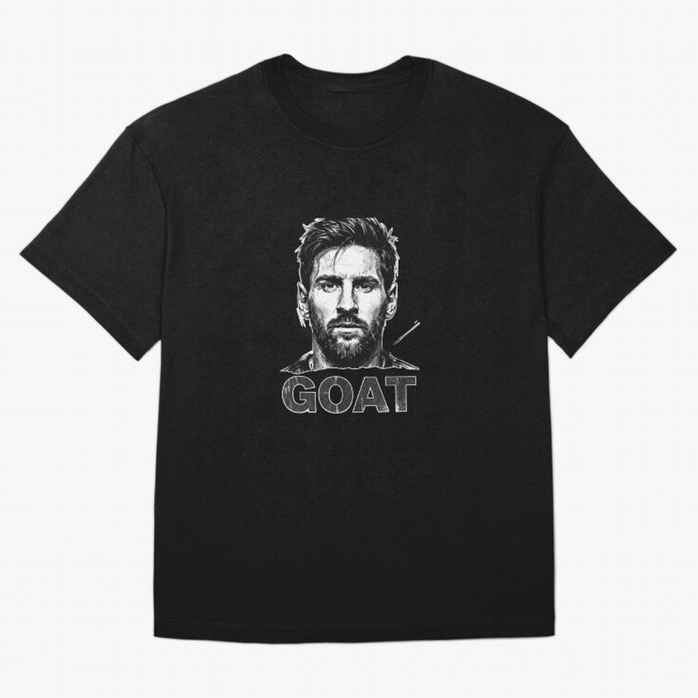 The G.O.A.T. ¨C Lionel Messi Legend Sketch Active T-Shirt Build Match Day Hype around FIFA World Cup 2026, Mbappe and Neymar, Spain, Game Day Rituals, Football Legends, Country Pride and the Road to the Final; Perfect for Supporters Who Want Bold