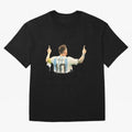 celebration Lionel Messi watercolor illustration Classic T-Shirt Enjoy the Biggest Football Party of FIFA World Cup 2026 Group Stage Spirit, with Netherlands, CR7 and Messi, Tournament Hype, Historic Matchups, Family Viewing Parties and Global