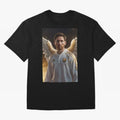 Lionel Messi An Ange Oversized T-Shirt Bring Global Football Passion for FIFA World Cup 2026, Featuring CR7, Brazil, Goal Celebration Energy, Supporter Heritage, Football Icons and Worldwide Tournament Joy; Made for Die Hard Supporters, Soccer