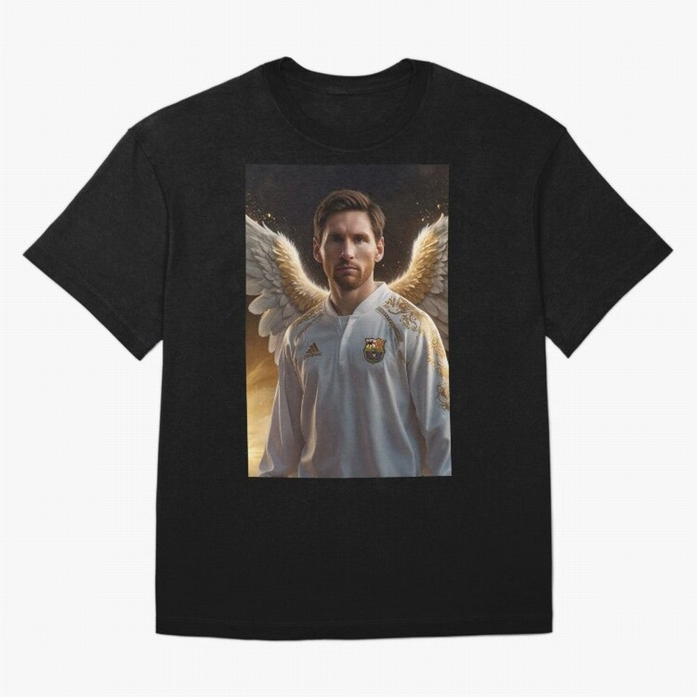 Lionel Messi An Ange Oversized T-Shirt Bring Global Football Passion for FIFA World Cup 2026, Featuring CR7, Brazil, Goal Celebration Energy, Supporter Heritage, Football Icons and Worldwide Tournament Joy; Made for Die Hard Supporters, Soccer
