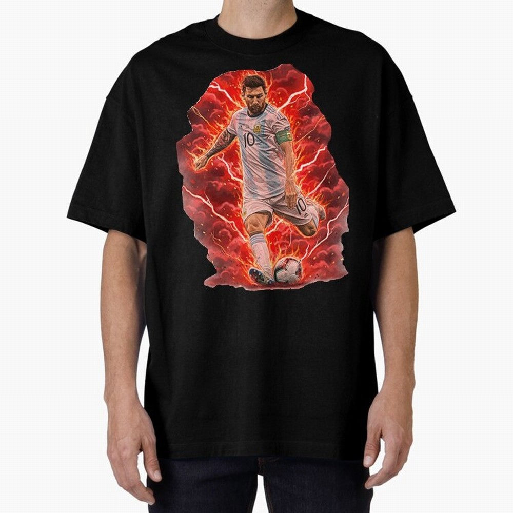 Messi Illustrated Style (HD) ¨C High Definition Design The Goat Unique Classic T-Shirt Celebrate the Biggest Stage of the FIFA World Cup 2026 USA Canada Mexico Journey through Mbappe and Neymar Highlights, Portugal Pride, Championship Spirit,