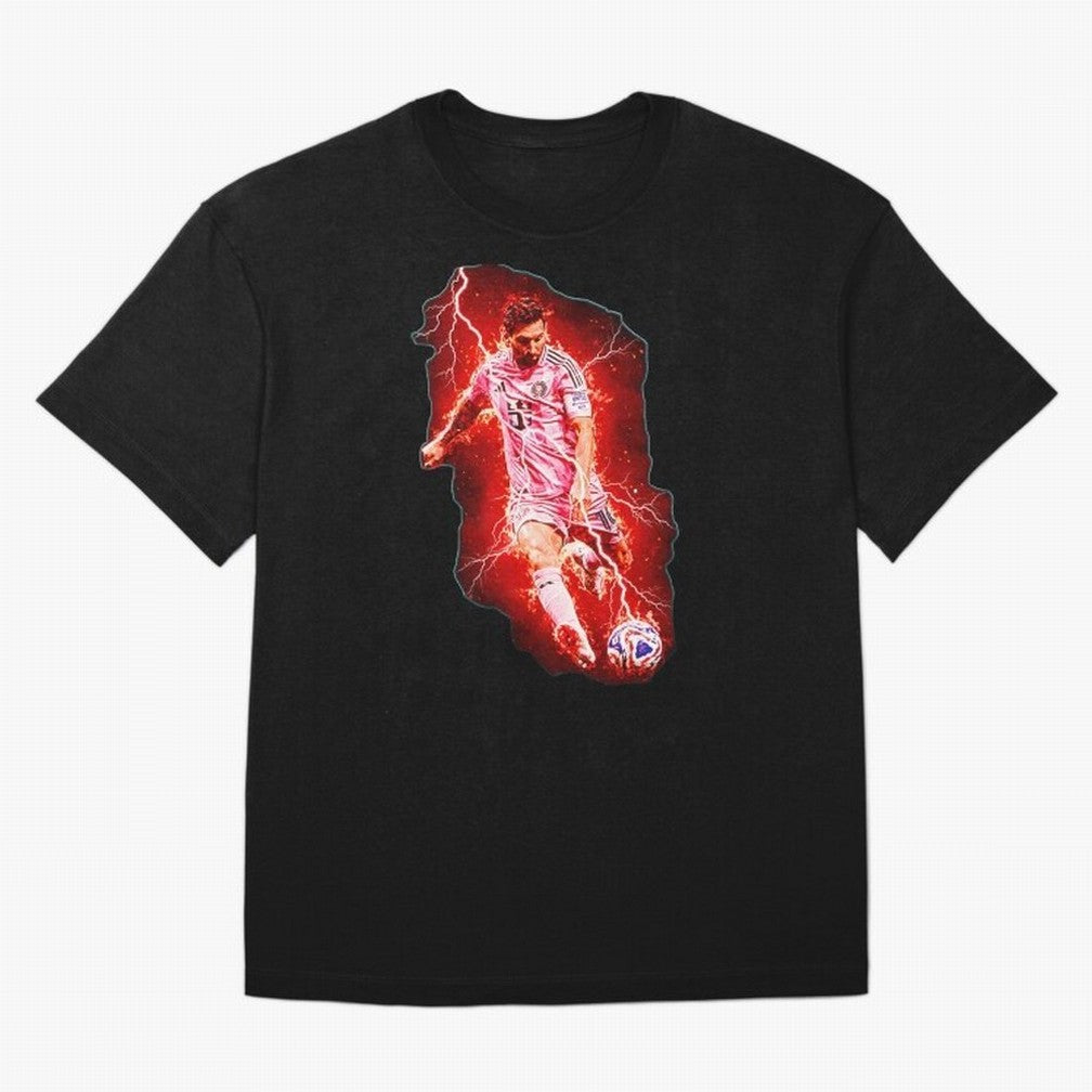 Messi The Goat (HD) High Definition Design | Exclusive Fanart Oversized T-Shirt Fuel FIFA World Cup 2026 USA Canada Mexico Spirit, Centered on Spain, Neymar, Vintage Soccer Flavor, Modern Football Stars, National Flags and Final Night Emotion;