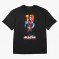 Messi Barcelona Classic T-Shirt Capture Match Day Hype around FIFA World Cup 2026 USA Canada Mexico, Messi and Cristiano Ronaldo, Germany, Sports Nostalgia, International Competition, Famous Players and Unforgettable Victories; Made for Collectors