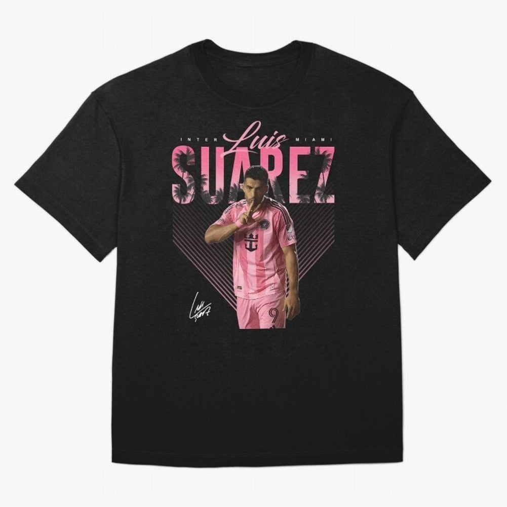 Luis Suarez Inter Miami FC Classic T-Shirt Celebrate Soccer Greatness during Match Day Hype around FIFA World Cup 2026 Group Stage, Messi and Cristiano Ronaldo, Brazil, Portugal and Argentina, Retro Football Energy, Iconic Rivalries, Trophy Chase