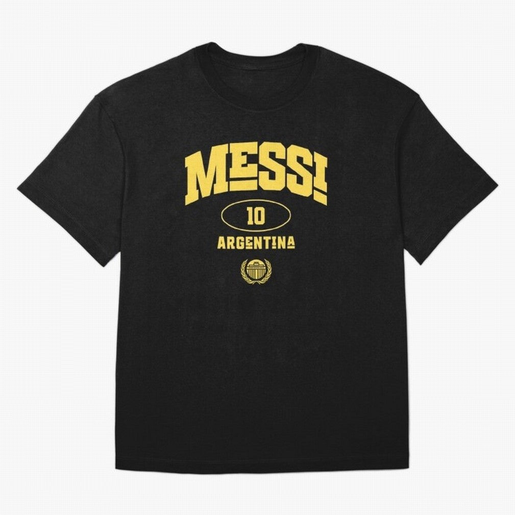 Messi 10: Yellow Text Soccer Legend T-shirt Active T-Shirt Experience the Global Stage of FIFA World Cup 2026 Group Stage for Fans of Cristiano Ronaldo, Haaland and CR7 and Brazil, Portugal and Argentina, Bringing Global Supporter Spirit, Legendary