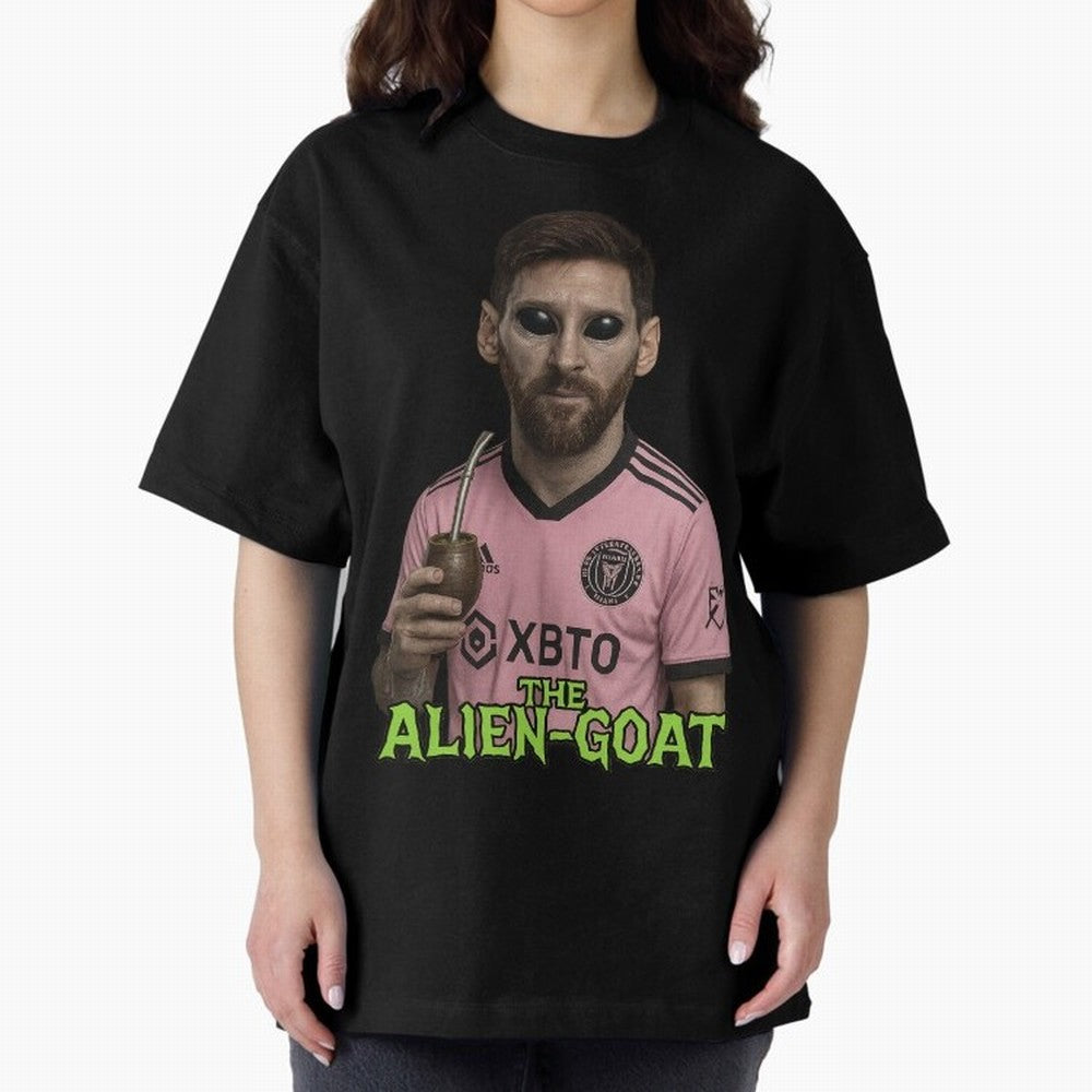 Messi Alien-GOAT: Extraterrestrial Fusion and Messi The Goat Inter Miami Jersey Classic T-Shirt Create FIFA World Cup 2026 USA Canada Mexico Spirit, Celebrating England, Mbappe and Neymar, Fan Favorite Moments, National Team Passion, Big Match