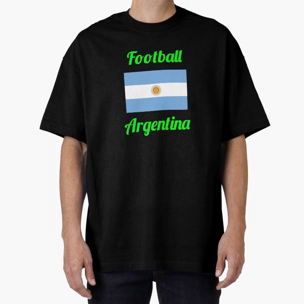 Argentina Football Flag ¨C Albiceleste Soccer Supporter Classic T-Shirt Show Fan Pride Across Match Day Hype around FIFA World Cup 2026 USA Canada Mexico, Haaland, Portugal, Spain and Germany, Championship Spirit, Famous Goals, Roaring Crowds and