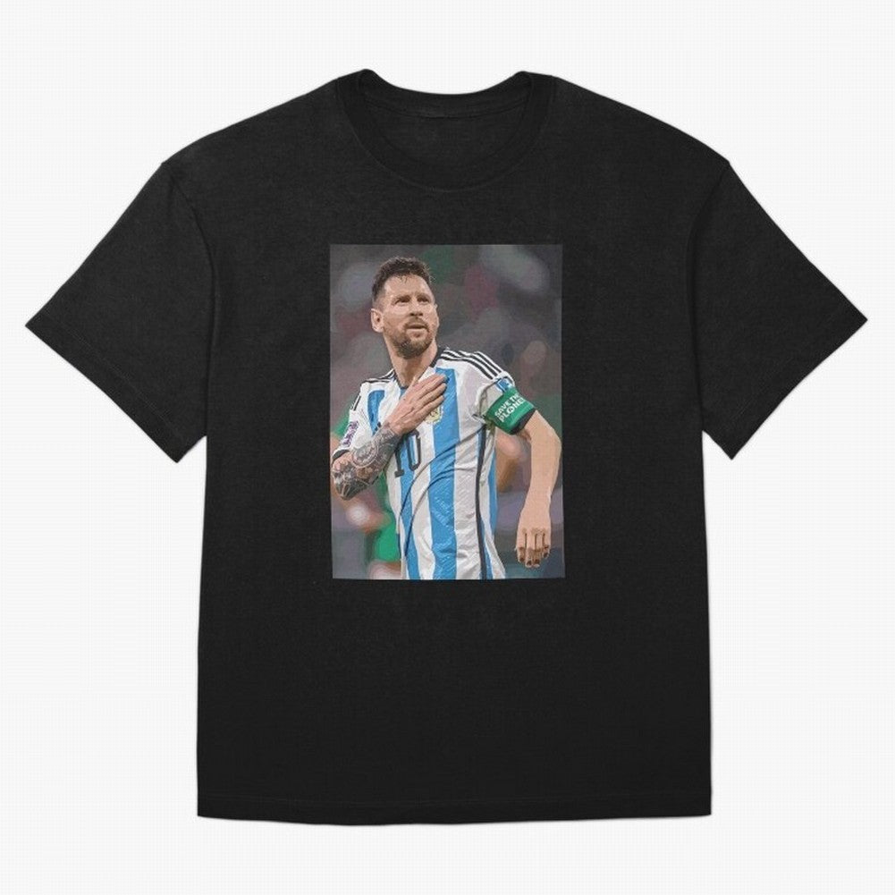 World Cup Soccer Football Lionel Messi Argentina Classic T-Shirt Support Iconic Players in FIFA World Cup 2026 Spirit, Highlighting Netherlands, Neymar, Tournament Hype, Historic Matchups, Family Viewing Parties and Global Sports Pride; Built for