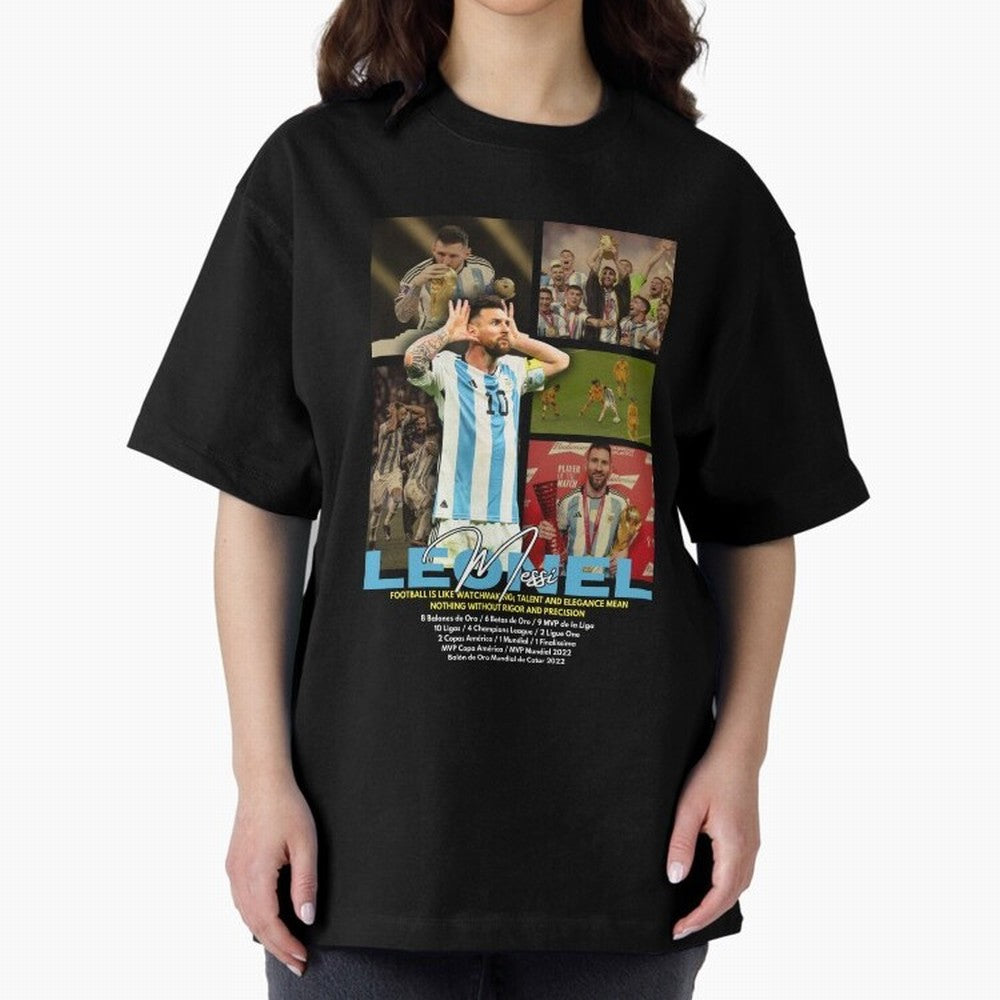 Leonel Messi Qatar World Cup 2022 Classic T-Shirt Capture Stadium Memories from FIFA World Cup 2026 for Fans of Haaland and Mbappe and England, France and Netherlands, Bringing Tournament Hype, Historic Matchups, Family Viewing Parties and Global