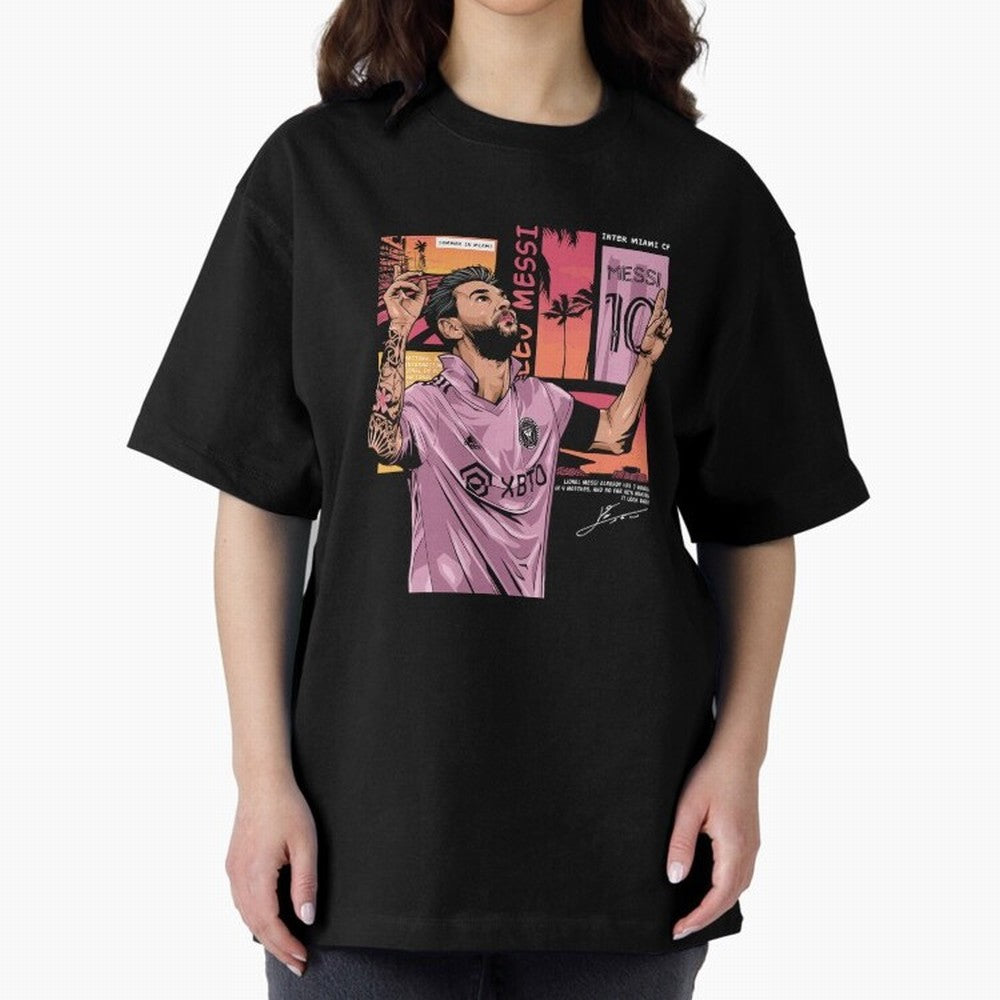 Messi Inter Miami Classic T-Shirt Fuel FIFA World Cup 2026 for Fans of Mbappe and Neymar and Spain and Netherlands, Bringing Championship Spirit, Famous Goals, Roaring Crowds and International Football Unity; Perfect for Fans, Collectors, Family