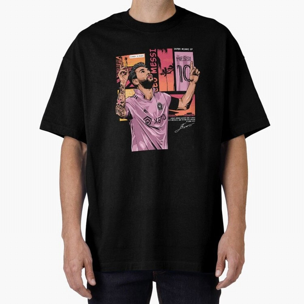 Messi Inter Miami Classic T-Shirt Fuel FIFA World Cup 2026 for Fans of Mbappe and Neymar and Spain and Netherlands, Bringing Championship Spirit, Famous Goals, Roaring Crowds and International Football Unity; Perfect for Fans, Collectors, Family