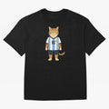 Lionel the Soccer Cat Oversized T-Shirt Make Every Match About FIFA World Cup 2026 USA Canada Mexico Spirit, Celebrating England, France and Netherlands, CR7 and Messi, Tournament Hype, Historic Matchups, Family Viewing Parties and Global Sports
