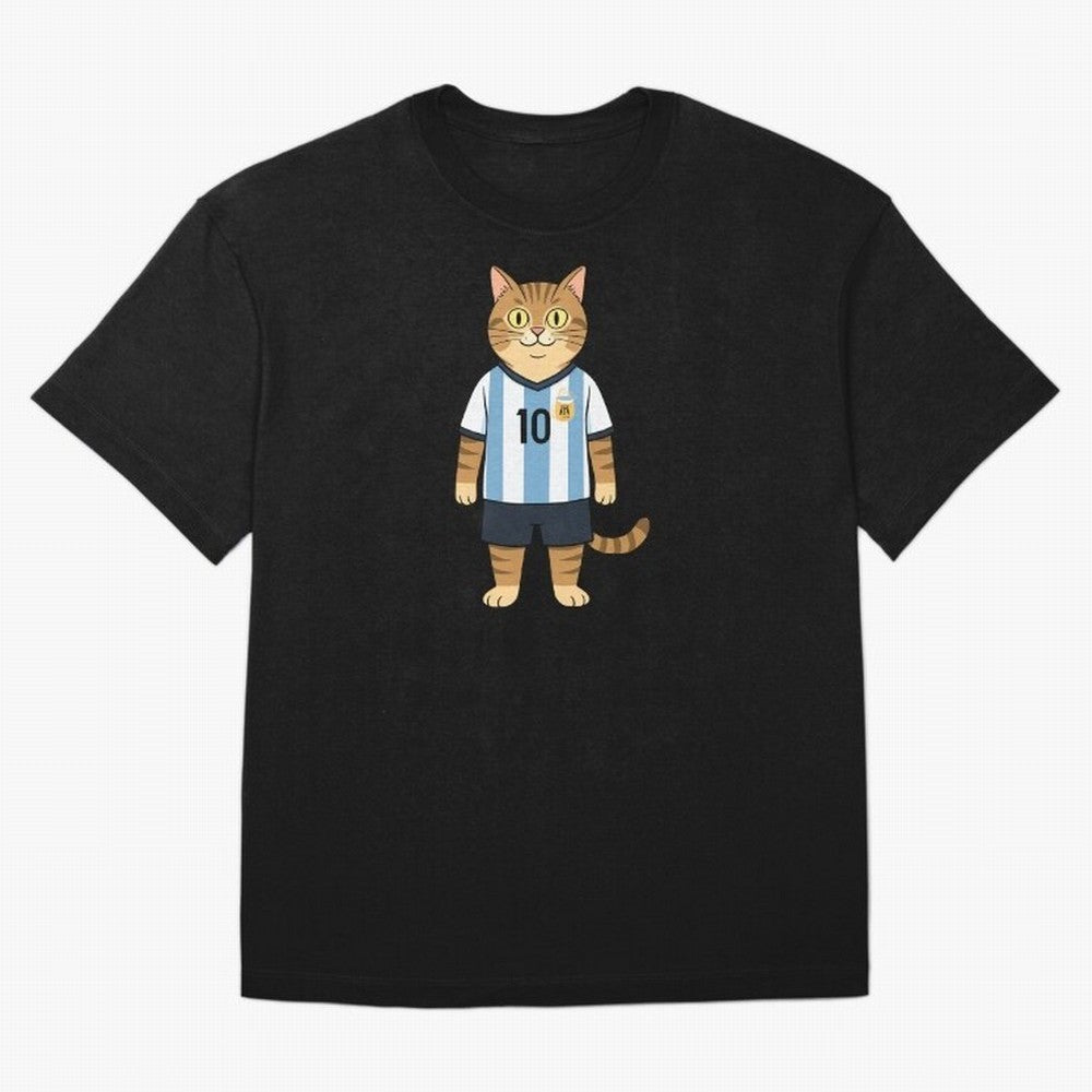 Lionel the Soccer Cat Oversized T-Shirt Make Every Match About FIFA World Cup 2026 USA Canada Mexico Spirit, Celebrating England, France and Netherlands, CR7 and Messi, Tournament Hype, Historic Matchups, Family Viewing Parties and Global Sports