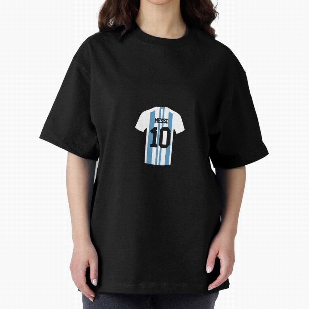 Lionel Messi Number 10 Jersey Illustration Classic T-Shirt Represent Fans Who Live for FIFA World Cup 2026 Spirit, Highlighting England, France and Netherlands, Messi, Neymar and Mbappe, Goal Celebration Energy, Supporter Heritage, Football Icons