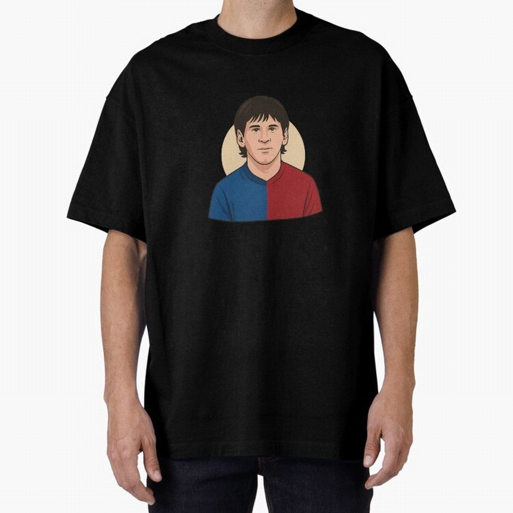 messi 2009 Oversized T-Shirt Celebrate Unforgettable Nights in Global Football Passion for FIFA World Cup 2026 USA Canada Mexico, Celebrating Messi, CR7 and Mbappe, England and Germany, Championship Spirit, Famous Goals, Roaring Crowds and