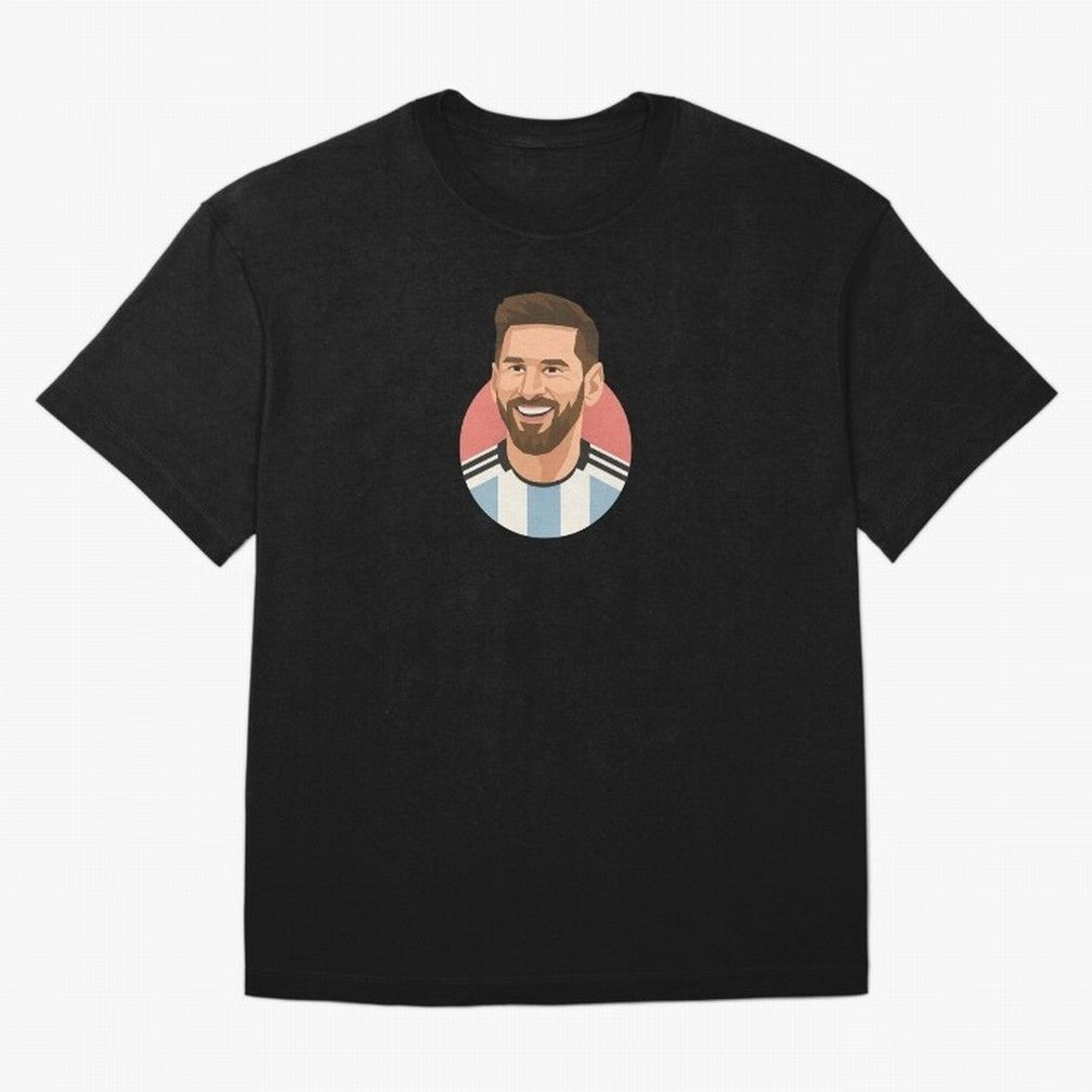 Messi Oversized T-Shirt Spotlight FIFA World Cup 2026 USA Canada Mexico Celebrating Haaland and Mbappe, Netherlands Energy, Global Supporter Spirit, Legendary Goals, National Colors and Tournament Celebration; Ideal for Football Dads, Football