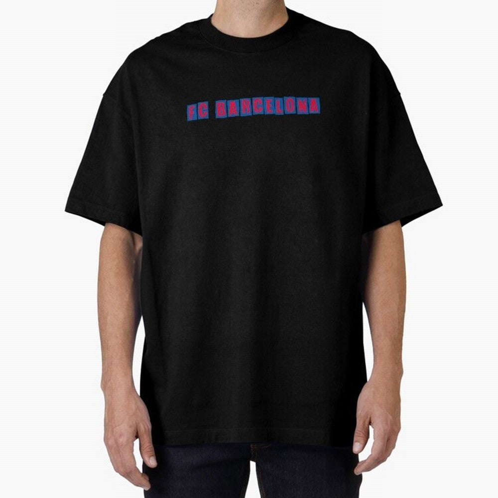 fc barcelona Oversized T-Shirt Celebrate the Stars of FIFA World Cup 2026 Group Stage for Fans of CR7 and Brazil, Portugal and Argentina, Bringing Football History, Final Match Energy, Crowd Noise and Once in a Lifetime Moments; Ideal for Fans Who