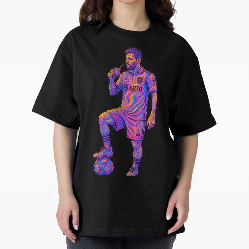 Messi Mate Vibes: Psychedelic Art by the GOAT Inter Miami Classic T-Shirt Fuel Your Fan Pride for the FIFA World Cup 2026 Group Stage Journey through Haaland Highlights, Argentina, France and Brazil Pride, Champion Mindset, Group Stage Buzz,