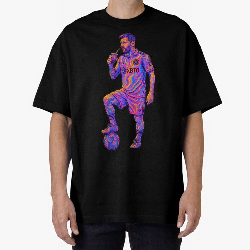 Messi Mate Vibes: Psychedelic Art by the GOAT Inter Miami Classic T-Shirt Fuel Your Fan Pride for the FIFA World Cup 2026 Group Stage Journey through Haaland Highlights, Argentina, France and Brazil Pride, Champion Mindset, Group Stage Buzz,