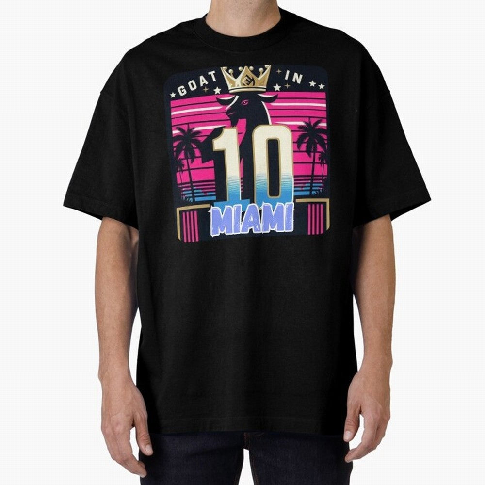 GOAT IN MIAMI | Messi Classic T-Shirt Bring Home FIFA World Cup 2026 USA Canada Mexico for Fans of Neymar, Haaland and Cristiano Ronaldo and France, Bringing Worldwide Fan Energy, Dramatic Goals, Stadium Lights and Championship Celebrations; Made