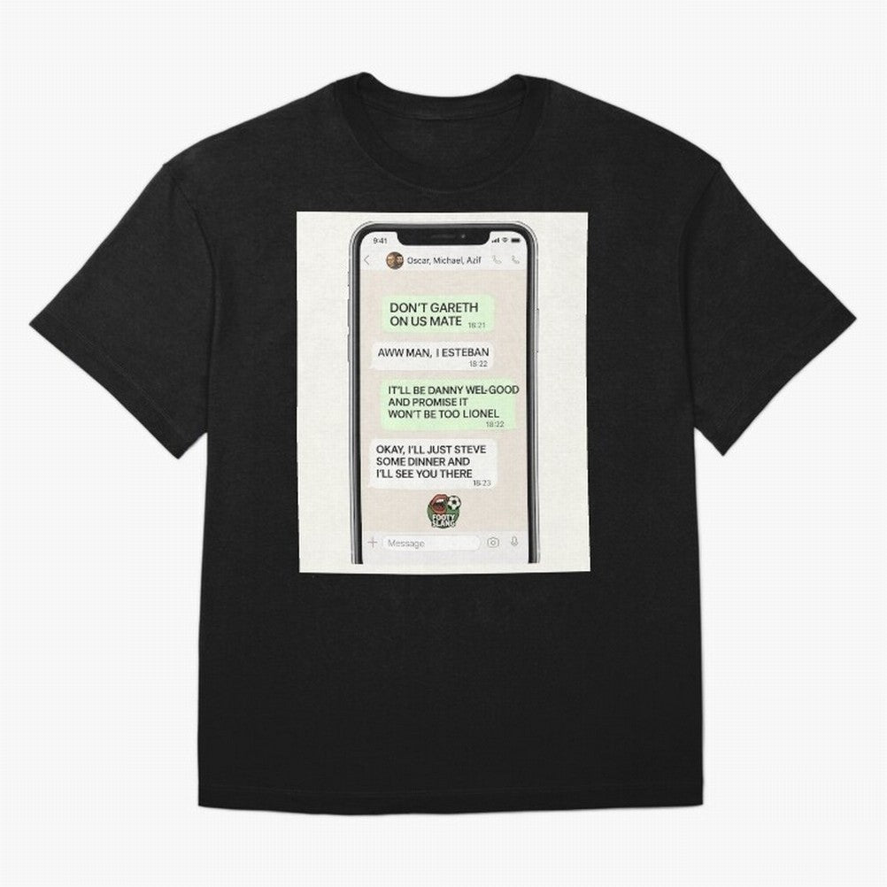 Football Slang WhatsApp Banter ¨C Classic Footy Chat Art Classic T-Shirt Keep the Legacy of FIFA World Cup 2026 USA Canada Mexico Spirit, Connected to France, Mbappe, Retro Football Energy, Iconic Rivalries, Trophy Chase Drama and Stadium