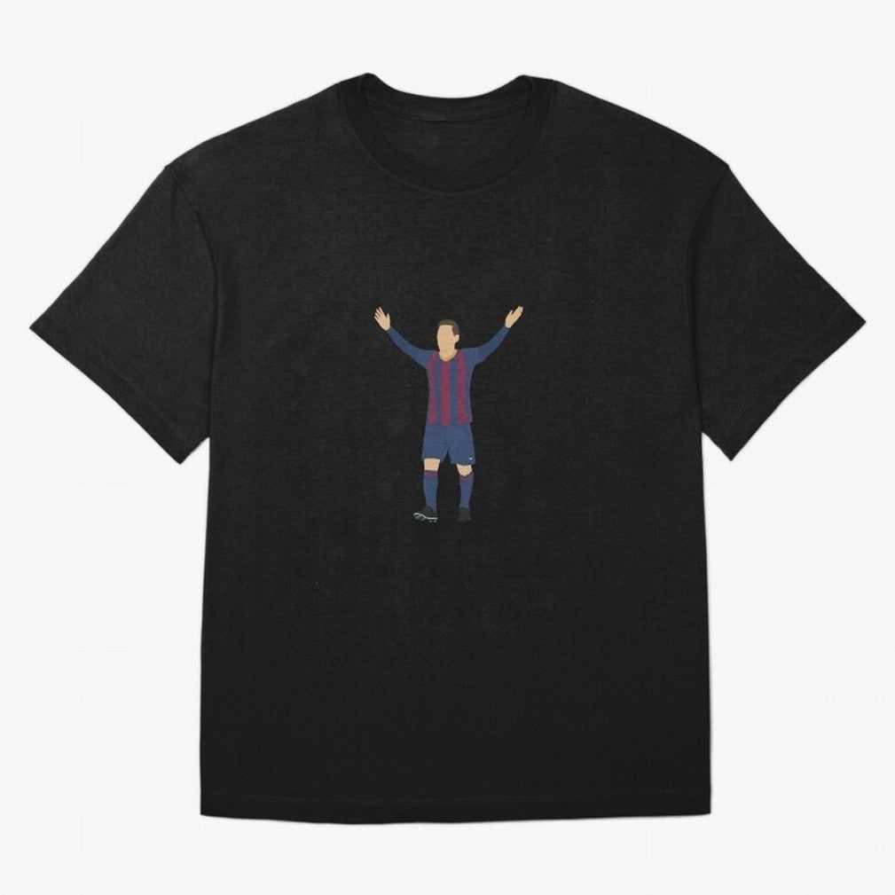 Leo Messi Celebration Sticker Classic T-Shirt Bring Home FIFA World Cup 2026 Group Stage for Fans of Messi and Brazil, Bringing Game Day Rituals, Football Legends, Country Pride and the Road to the Final; Built for Supporters Chasing Trophy Dreams,