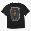 Lionel Messi Barcelona Tribute ¨C Iconic Number 10 Celebration Art Print Classic T-Shirt Make Every Kick Count in FIFA World Cup 2026 Spirit, Connected to France, CR7, Soccer Culture, Superstar Moments, National Team Dreams and Competitive Fire;
