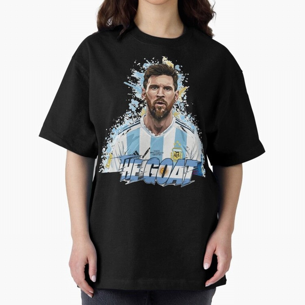 Messi the Goat - Messi the Flea - The Messiah Classic T-Shirt Experience the Global Stage of Global Football Passion for FIFA World Cup 2026 USA Canada Mexico, Capturing Mbappe, Germany, Championship Spirit, Famous Goals, Roaring Crowds and
