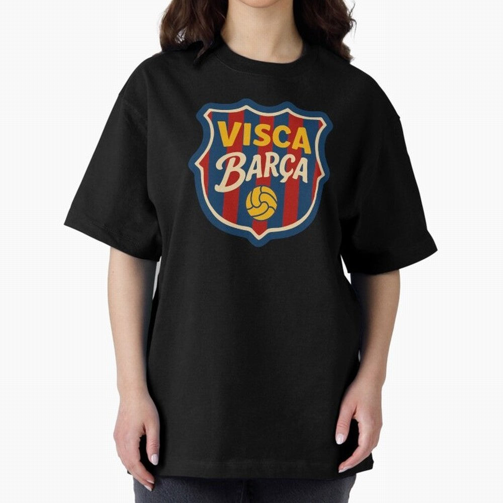 FC Barcelona Visca Barca Badge Classic T-Shirt Honor the Beautiful Game during FIFA World Cup 2026 Group Stage Spirit, Featuring Brazil, Portugal and Argentina, CR7, Global Supporter Spirit, Legendary Goals, National Colors and Tournament