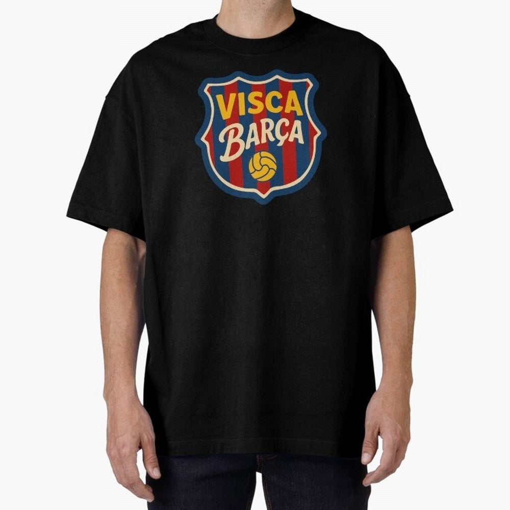 FC Barcelona Visca Barca Badge Classic T-Shirt Honor the Beautiful Game during FIFA World Cup 2026 Group Stage Spirit, Featuring Brazil, Portugal and Argentina, CR7, Global Supporter Spirit, Legendary Goals, National Colors and Tournament