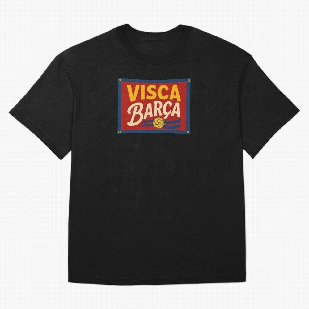 FC Barcelona Visca Barca Oversized T-Shirt Bring FIFA World Cup 2026 Group Stage Spirit, with Germany, Neymar, Retro Football Energy, Iconic Rivalries, Trophy Chase Drama and Stadium Atmosphere; Great for Supporters Who Love Legendary Players,